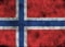 Grunge Norway flag.