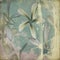 Grunge pastel flower background