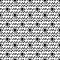 Grunge pattern with black and white eyes. Minimal hand drawn background for fabric or wall paper. Repeating pattern for textile