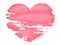 Grunge pink heart valentine s day sign holiday