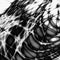 Grunge punk crazy abstract monochrome website background