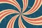 Grunge retro twirl spiral line pattern background