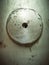 Grunge Round button metal