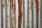 grunge rusted corrugated iron background