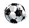 Grunge soccer ball