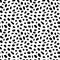 Grunge spots hand drawn vector seamless pattern.