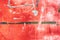 Grunge Style Red Paint Background