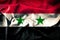 Grunge style of Syria flag