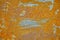 Grunge texture rusty metal plate orange oxidized steel iron high resolution graphics background