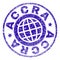 Grunge Textured ACCRA Stamp Seal