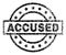 Grunge Textured ACCUSED Stamp Seal