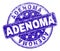 Grunge Textured ADENOMA Stamp Seal