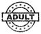 Grunge Textured ADULT Stamp Seal