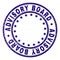Grunge Textured ADVISORY BOARD Round Stamp Seal