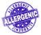 Grunge Textured ALLERGENIC Stamp Seal