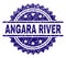 Grunge Textured ANGARA RIVER Stamp Seal