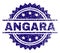 Grunge Textured ANGARA Stamp Seal