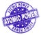 Grunge Textured ATOMIC POWER Stamp Seal