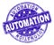 Grunge Textured AUTOMATION Stamp Seal