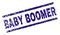 Grunge Textured BABY BOOMER Stamp Seal