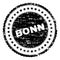 Grunge Textured BONN Stamp Seal