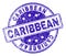 Grunge Textured CARIBBEAN Stamp Seal