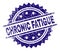 Grunge Textured CHRONIC FATIGUE Stamp Seal