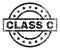 Grunge Textured CLASS C Stamp Seal