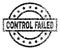 Grunge Textured CONTROL FAILED Stamp Seal