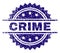 Grunge Textured CRIME Stamp Seal