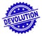 Grunge Textured DEVOLUTION Stamp Seal