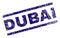 Grunge Textured DUBAI Stamp Seal