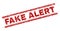 Grunge Textured FAKE ALERT Stamp Seal