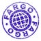 Grunge Textured FARGO Stamp Seal