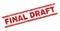 Grunge Textured FINAL DRAFT Stamp Seal