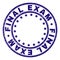 Grunge Textured FINAL EXAM Round Stamp Seal