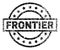 Grunge Textured FRONTIER Stamp Seal