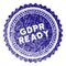 Grunge Textured GDPr Ready Rosette Stamp Seal