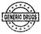 Grunge Textured GENERIC DRUGS Stamp Seal