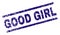 Grunge Textured GOOD GIRL Stamp Seal