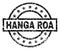 Grunge Textured HANGA ROA Stamp Seal