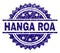 Grunge Textured HANGA ROA Stamp Seal