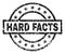 Grunge Textured HARD FACTS Stamp Seal