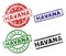 Grunge Textured HAVANA Stamp Seals