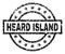 Grunge Textured HEARD ISLAND Stamp Seal