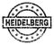 Grunge Textured HEIDELBERG Stamp Seal