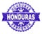 Grunge Textured HONDURAS Stamp Seal with Ribbon