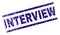 Grunge Textured INTERVIEW Stamp Seal