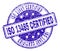 Grunge Textured ISO 13485 CERTIFIED Stamp Seal