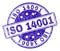 Grunge Textured ISO 14001 Stamp Seal